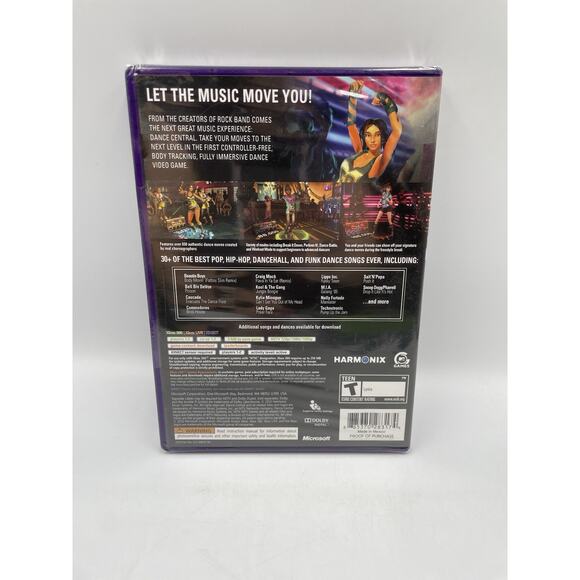 Kinect Game Dance Central (Xbox 360) Brand New SEALED - Fast Shipping! - Picture 3 of 4